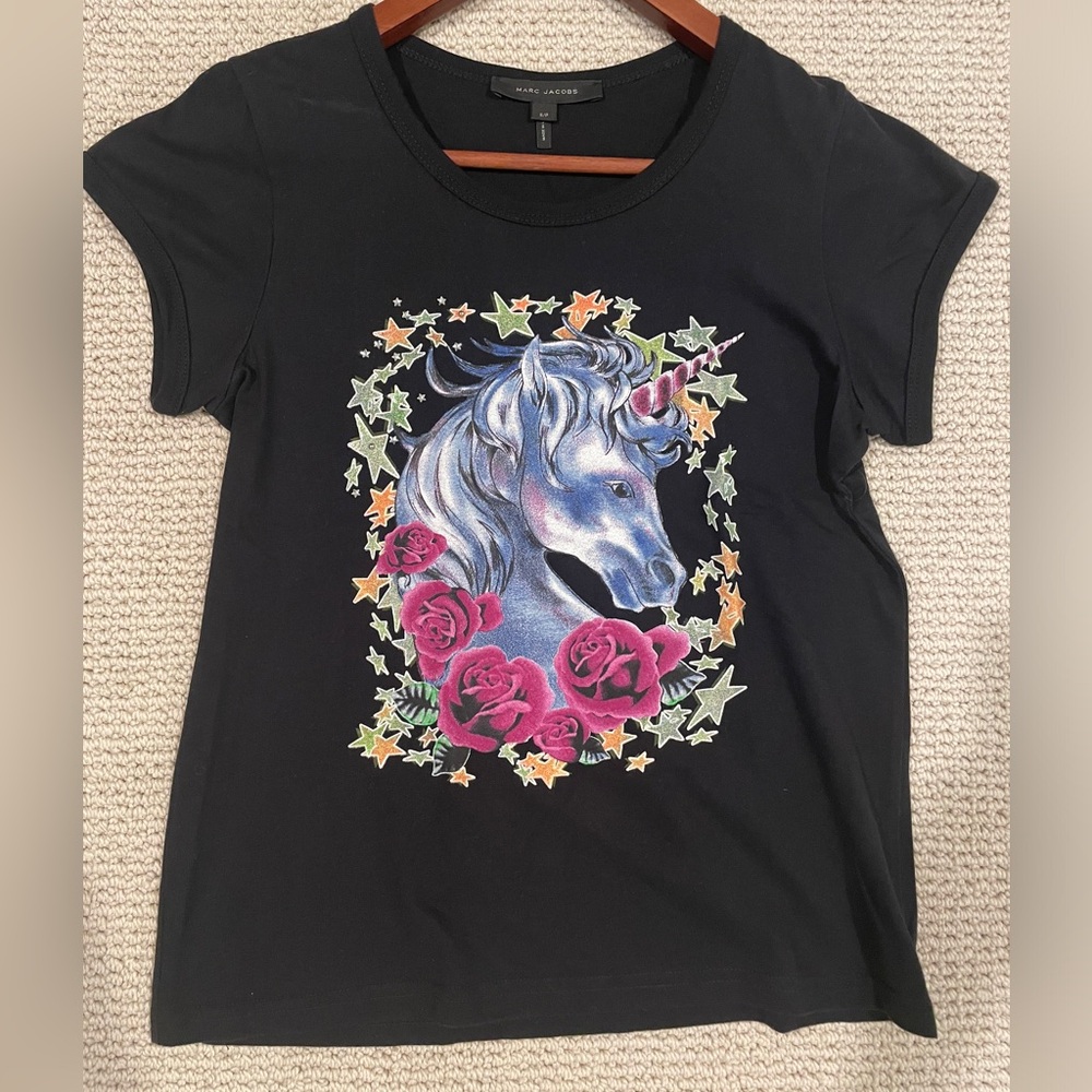 Marc Jacobs Unicorn Cotton Tee